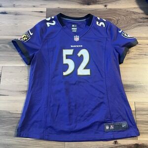 NFL Baltimore Ravens #52 R. Lewis Youth Size XL Football Jersey Good Condition